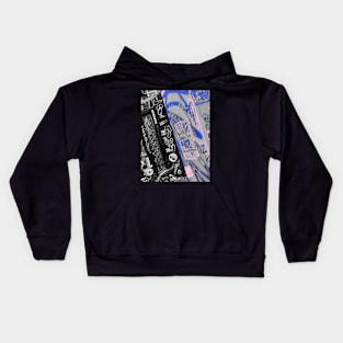 Street Pop Art Tag Two Graffiti NYC Kids Hoodie